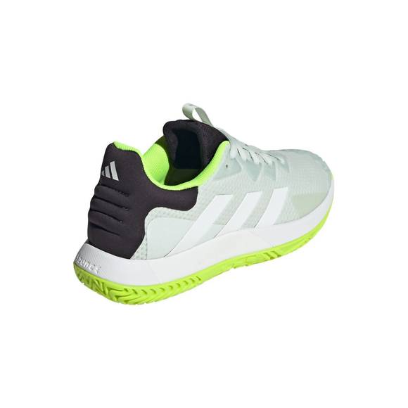 NEW ADIDAS men's solematch control shoes in white/crystal jade - Picture 4 of 4